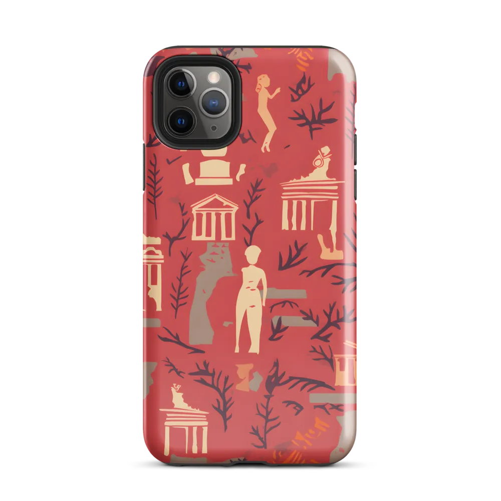 Harmony of Figures and Architecture | Phone Case |  11 Pro Max | Tough Case | Glossy