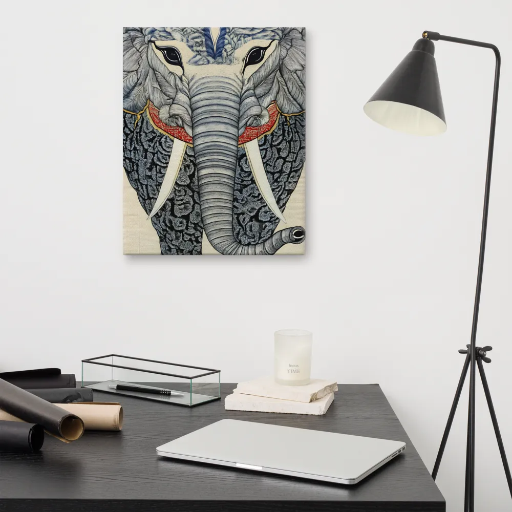 Majesty of the Elephant | Canvas | 16″×20″