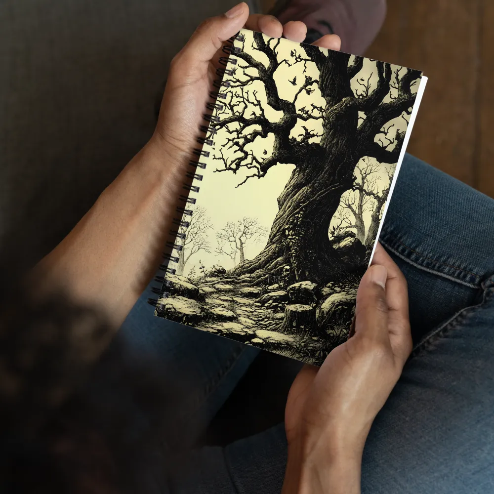 Whispers of Ancient Roots | Spiral Notebook