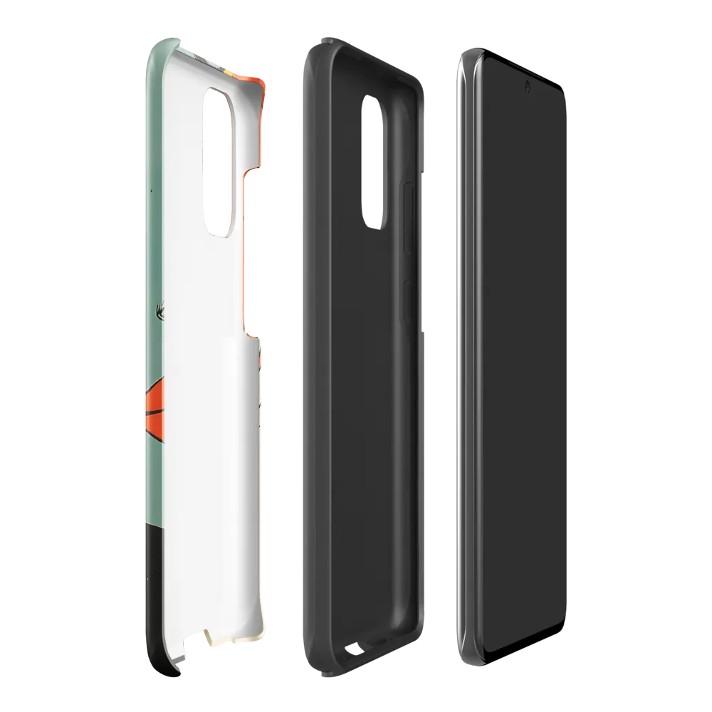 Vivid Expressions: A Portrait in Blue | Phone Case |  S20 Plus | Tough Case | Glossy