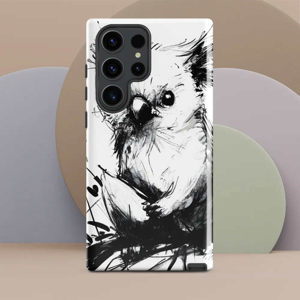 Whimsical Koala in Ink