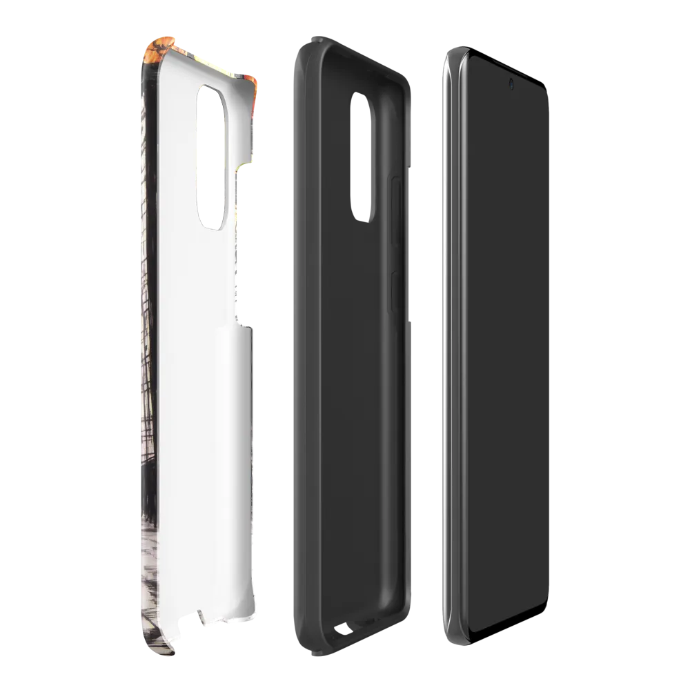 Eclipsed Cityscape | Phone Case |  S20 Plus | Tough Case | Glossy