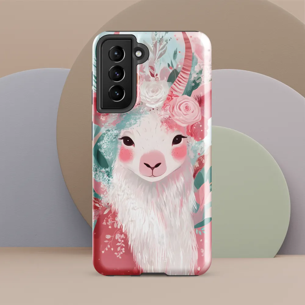 Spring Whimsy: The Floral Goat