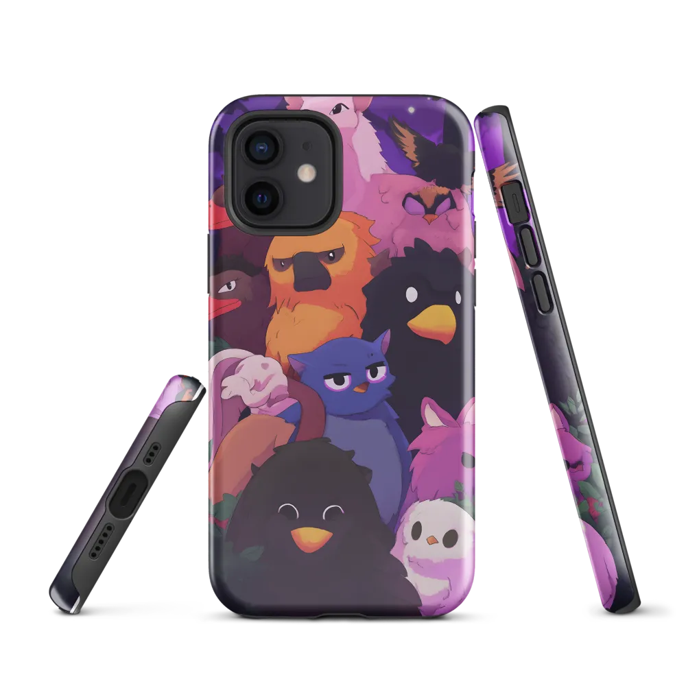 Whimsical Avian Gathering