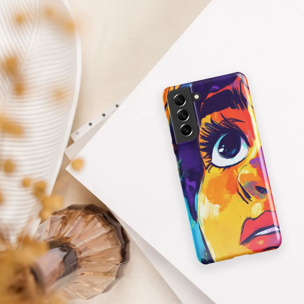 Eyes Full of Wonder | Phone Case |  S21 | Snap Case | Glossy