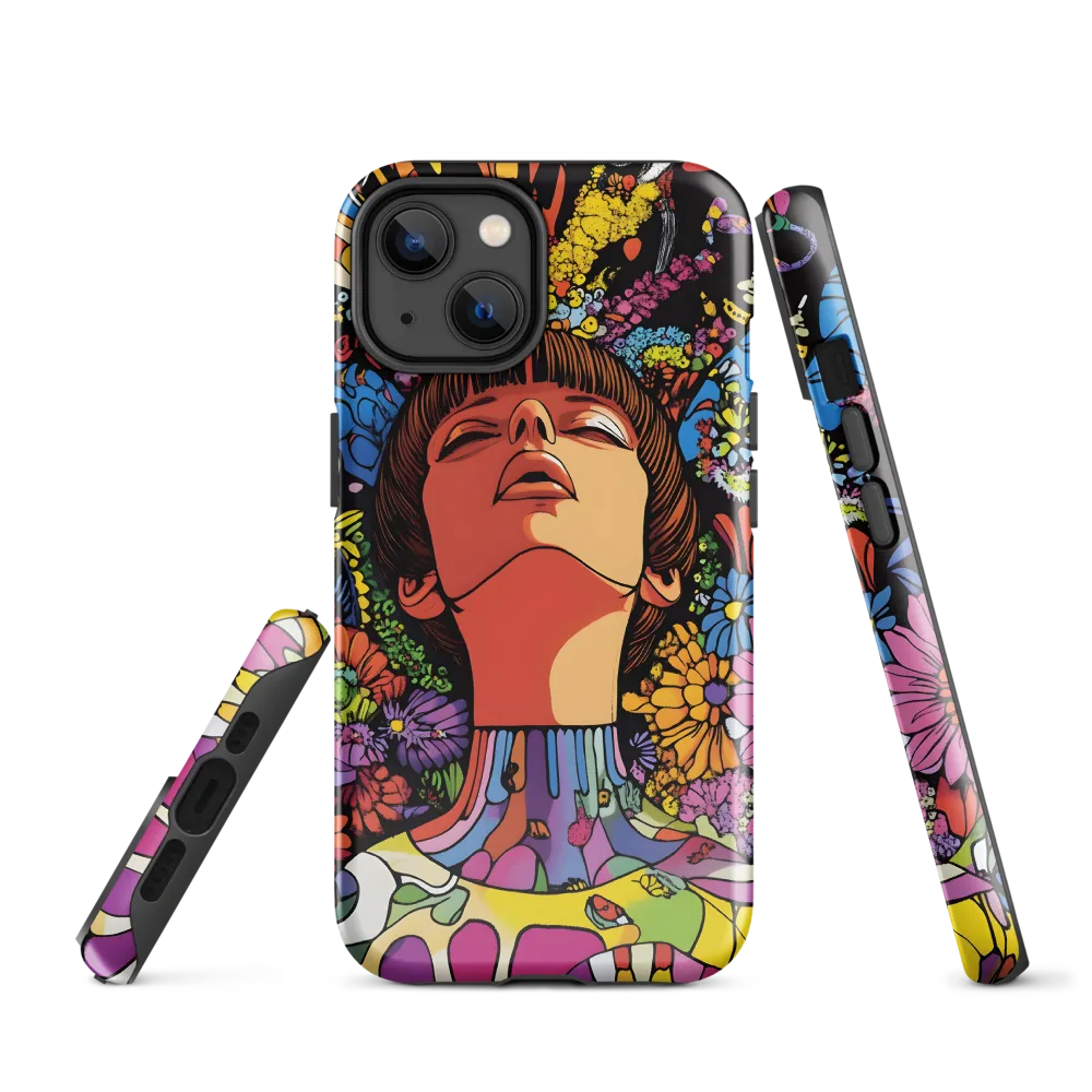 Vibrant Ecstasy: A Psychedelic Portrait