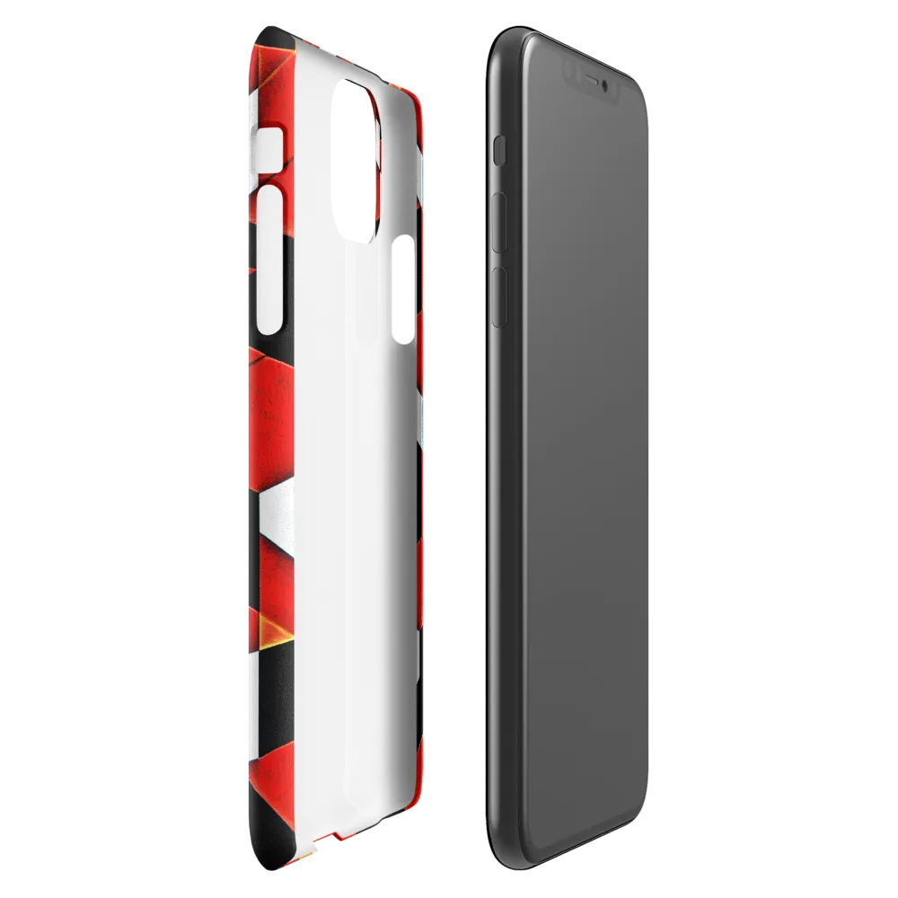 Dynamic Geometric Interplay | Phone Case |  11 Pro Max | Snap Case | Glossy