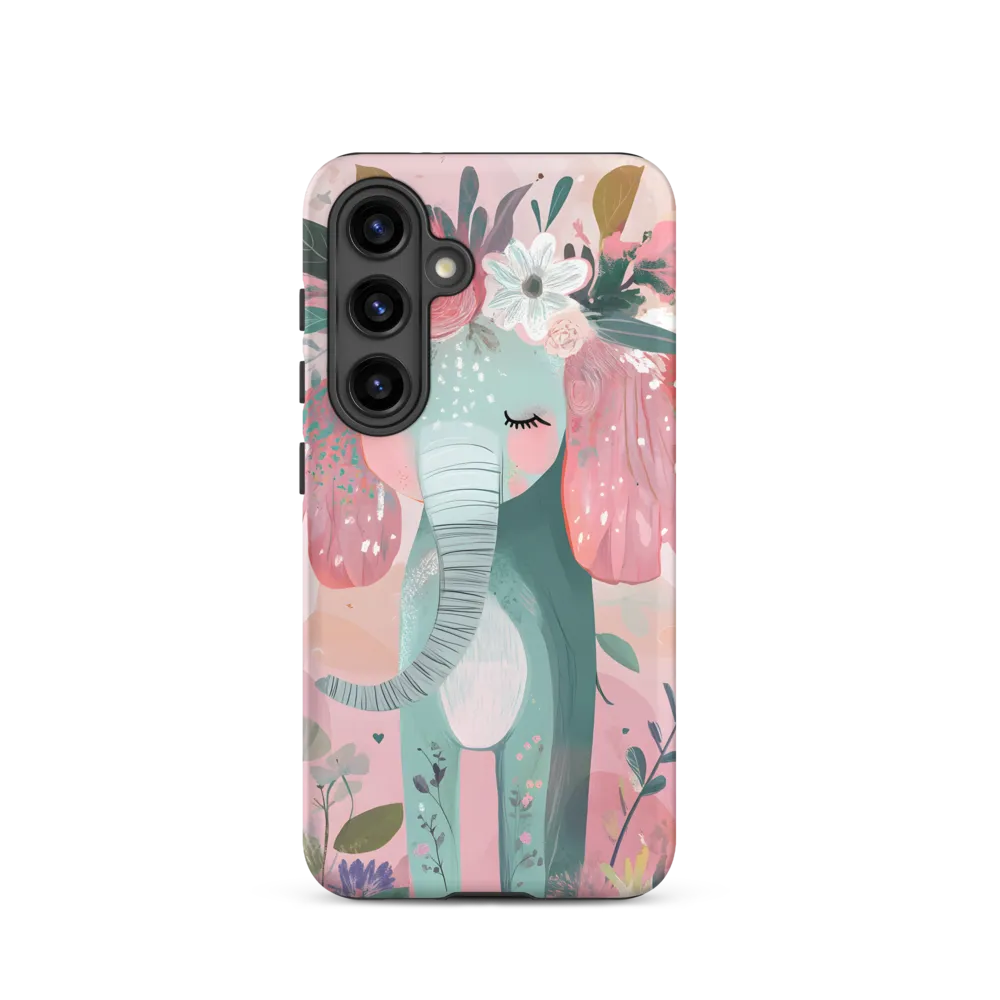 Whimsical Elephant in Bloom