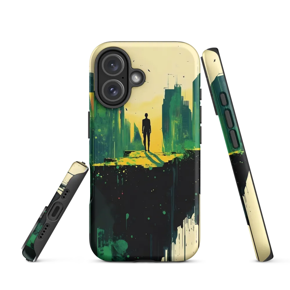 Ethereal Solitude in an Urban Landscape | Phone Case