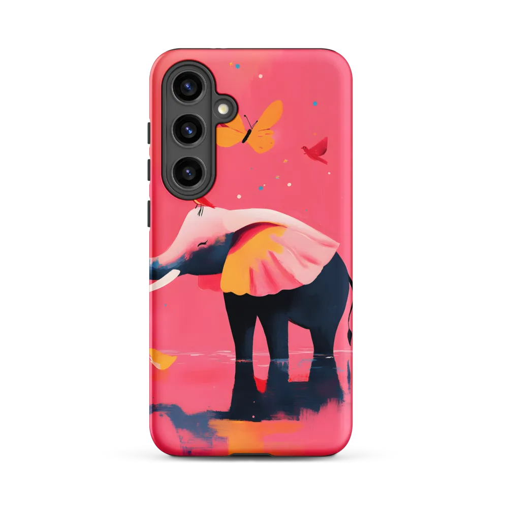 Whimsical Serenity: The Playful Elephant