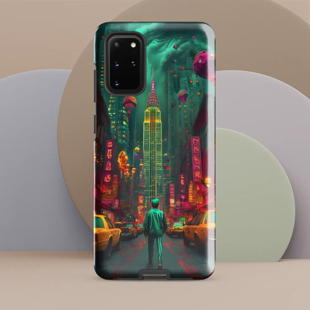 Neon Dreams: A Surreal Urban Journey