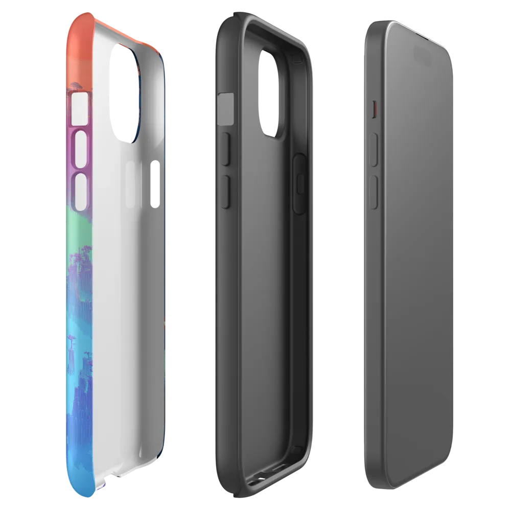 Ethereal Heights | Phone Case |  15 Plus | Tough Case | Matte