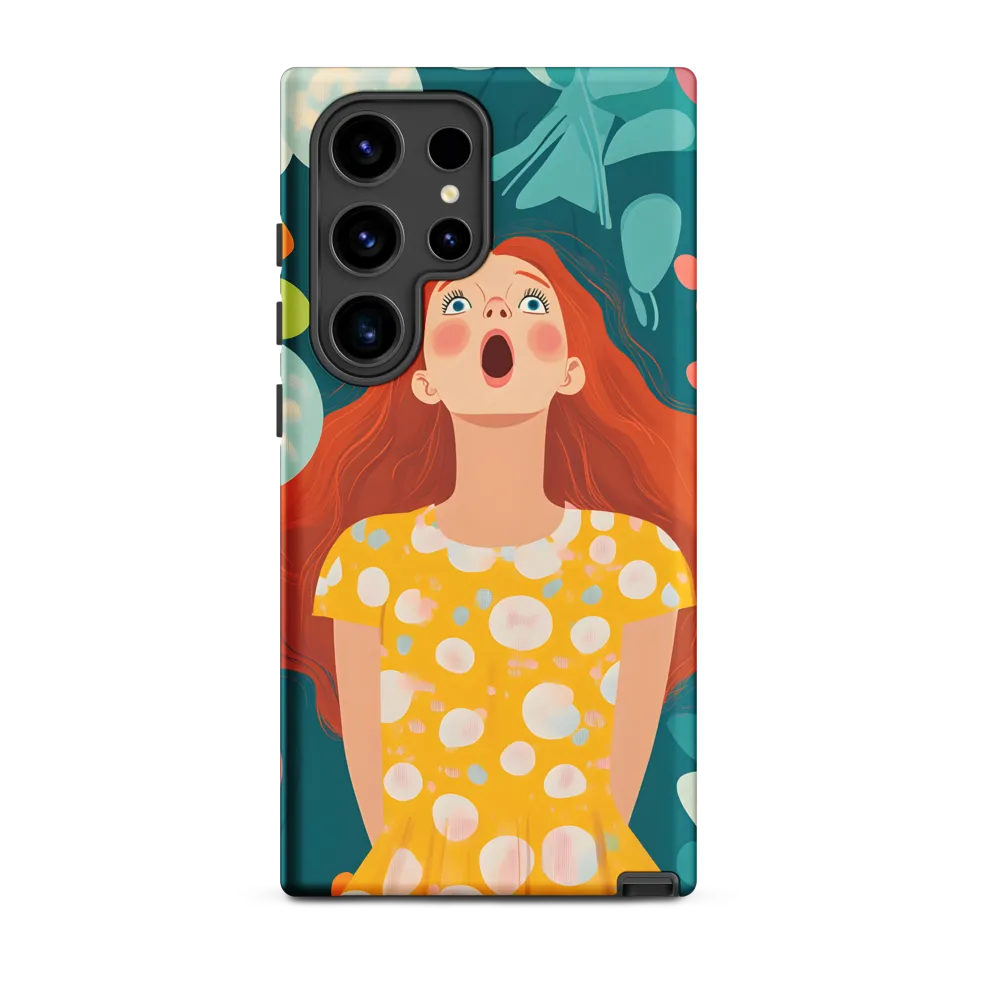 Joyful Expression | Phone Case |  S24 Ultra | Tough Case | Matte