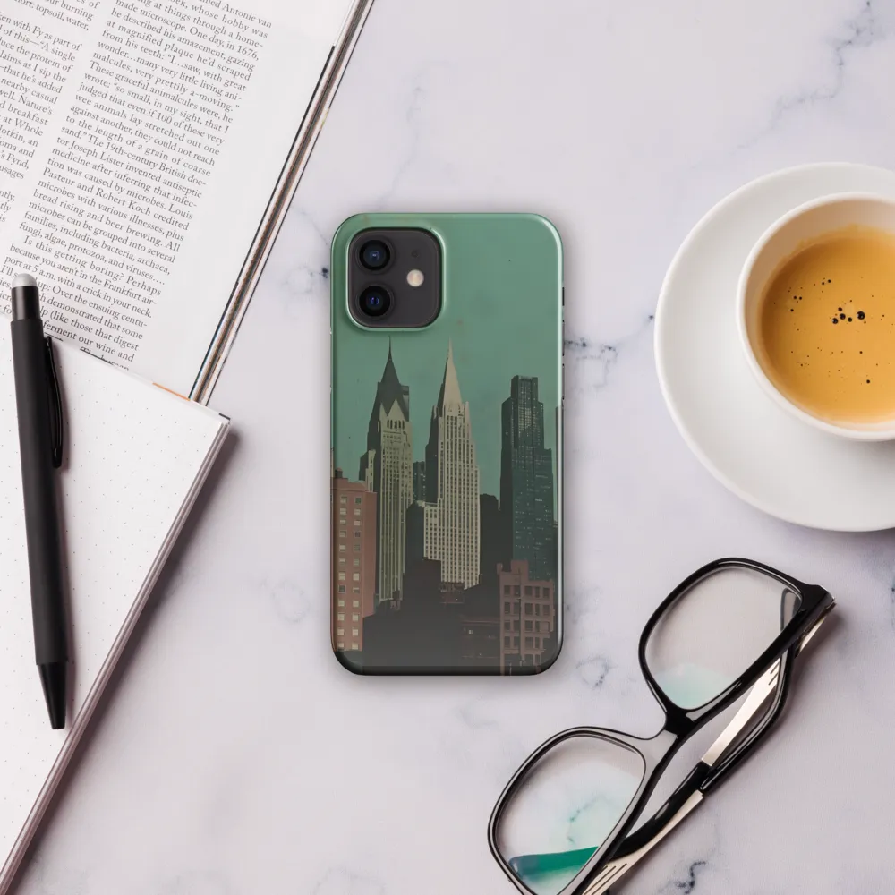 Urban Nostalgia: A Retro Cityscape