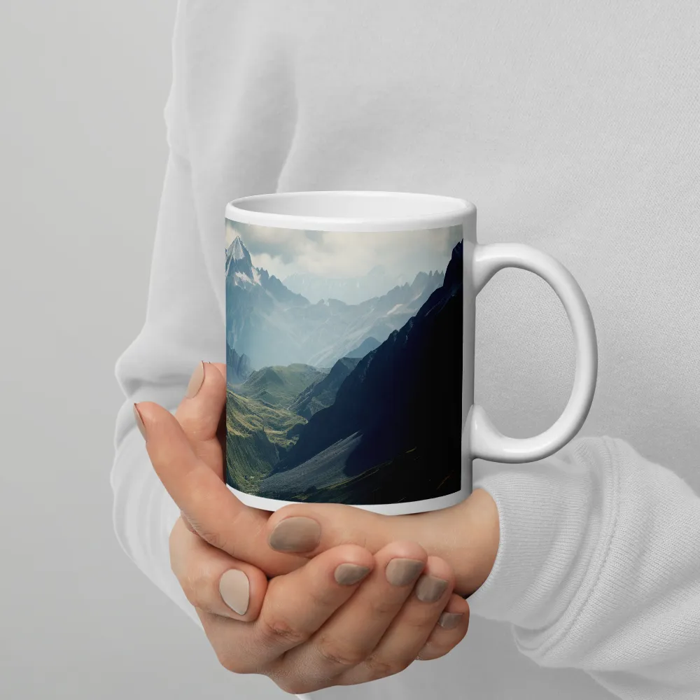 Serenity in the Mountains | Mugs | Multiple Sizes & Colors