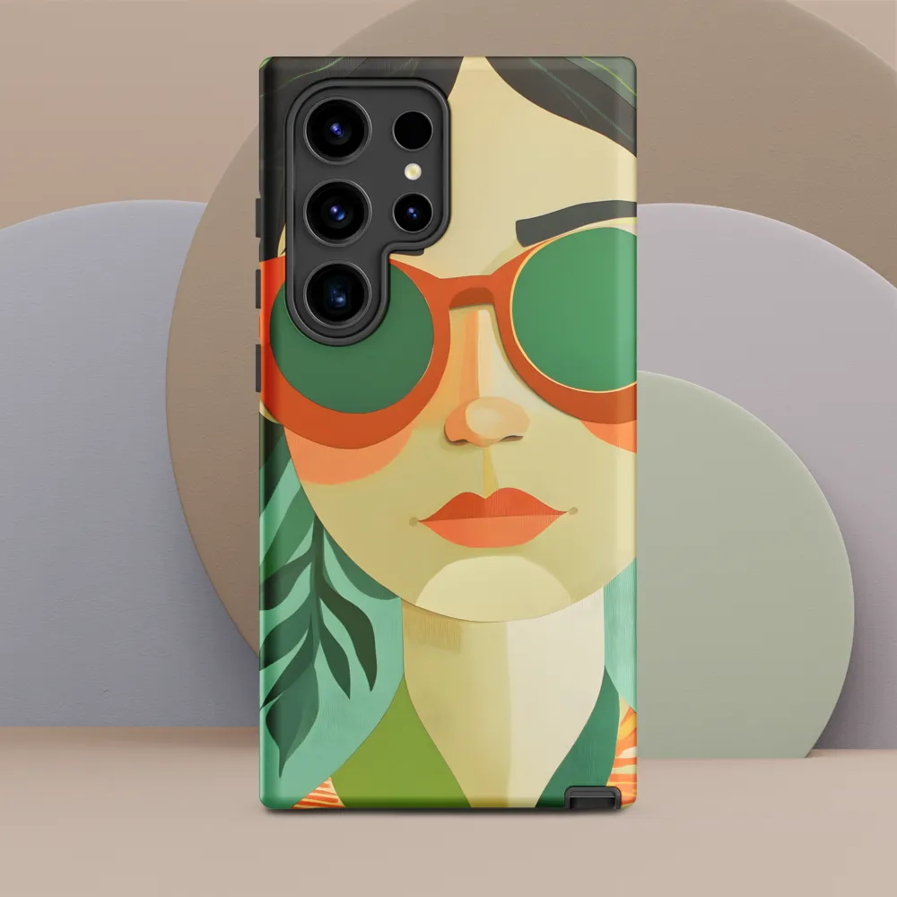 Bold Serenity: A Modern Portrait