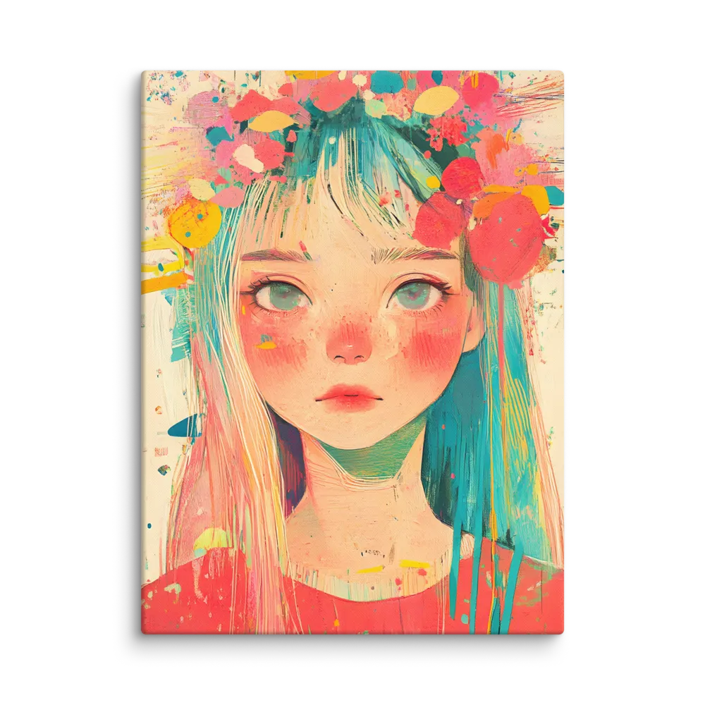 Whimsical Blossom | Canvas | 18″×24″