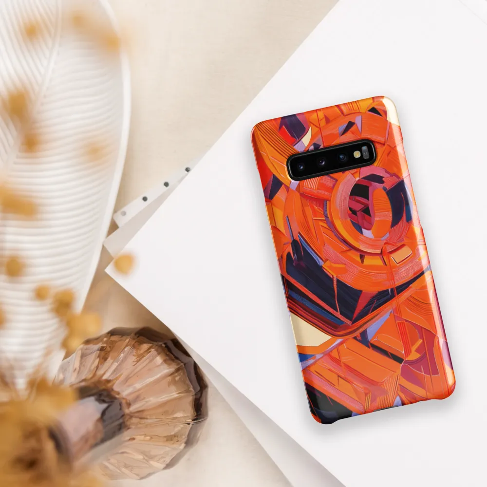 Vibrant Geometry | Phone Case |  S10 Plus | Snap Case | Glossy