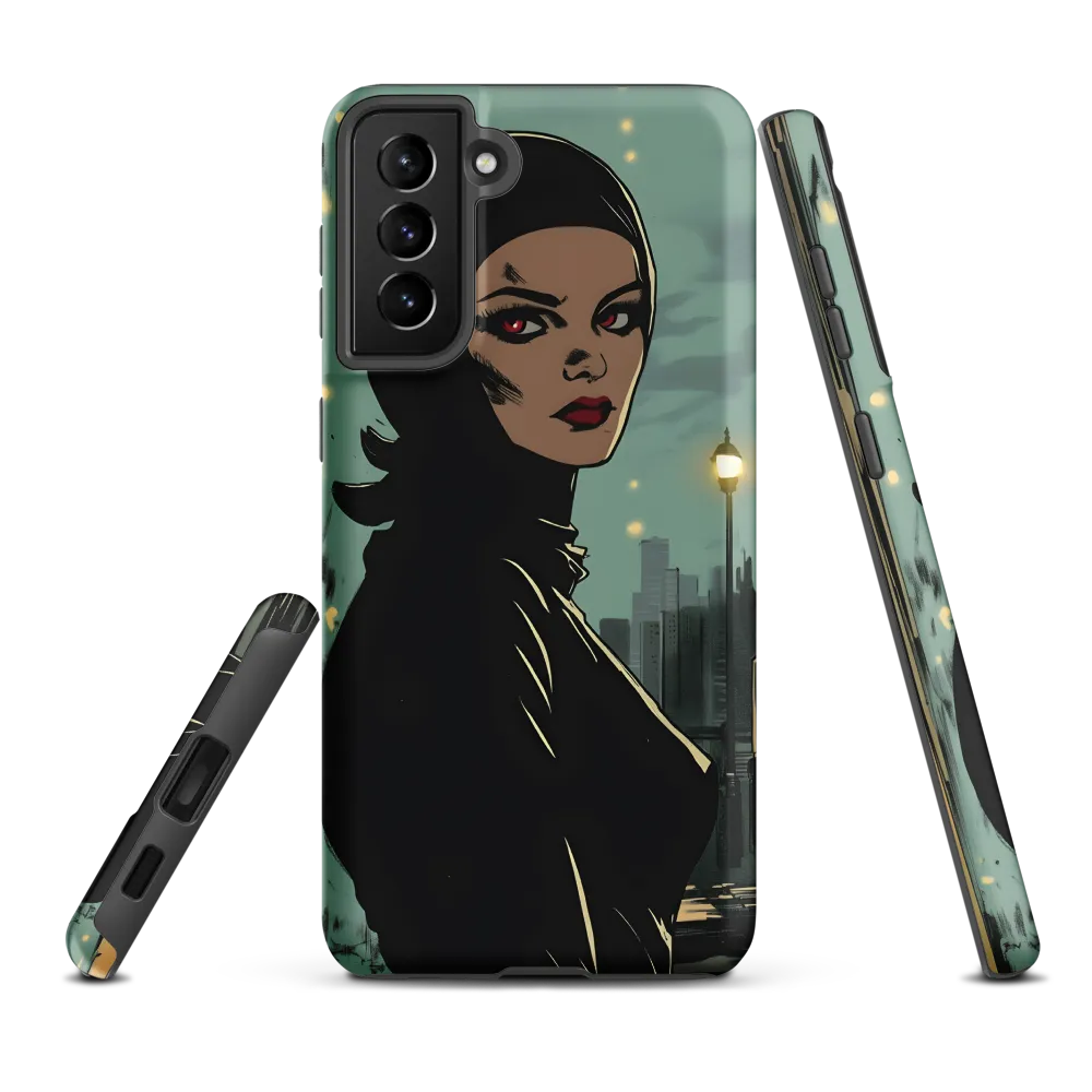 Shadows of Intrigue | Phone Case |  S21 Plus | Tough Case | Matte