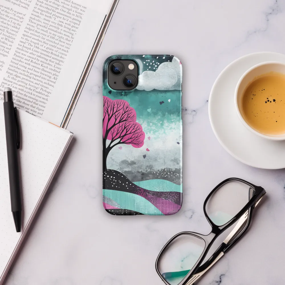 Whimsical Landscape of Love | Phone Case |  14 Plus | Snap Case | Glossy