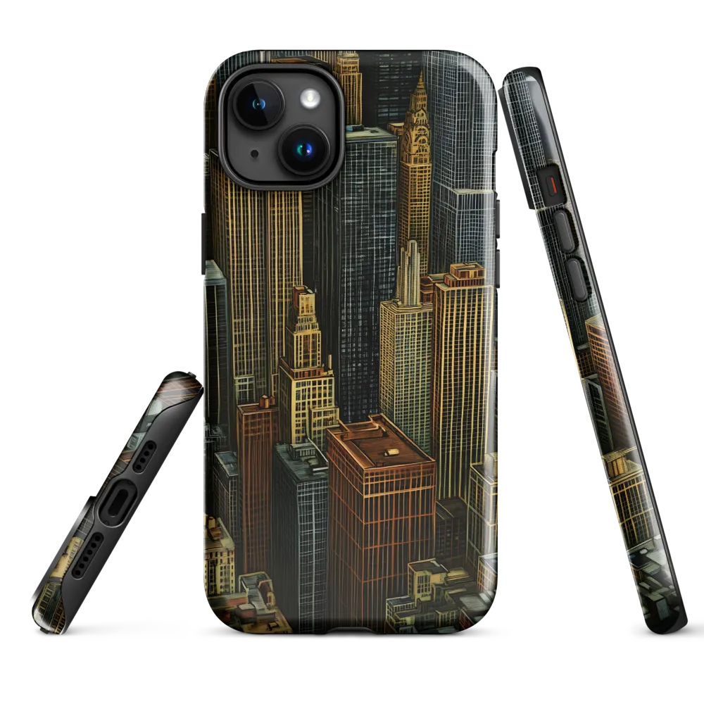 Urban Elegance: A Golden Cityscape