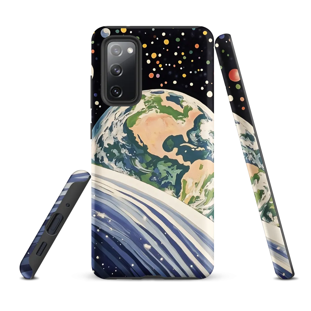 Celestial View: A Surreal Journey Through Space | Phone Case |  S20 FE | Tough Case | Matte