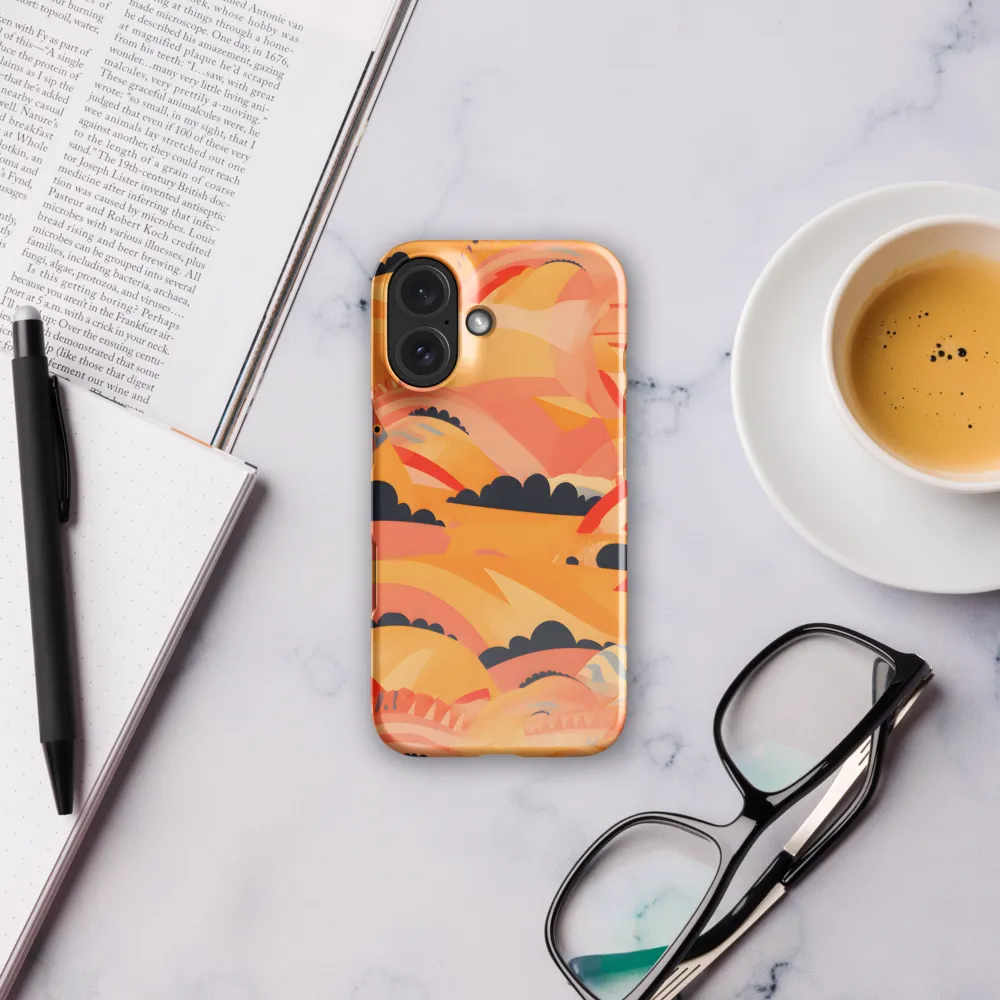 Whispers of the Abstract Horizon | Phone Case |  16 | Snap Case | Glossy