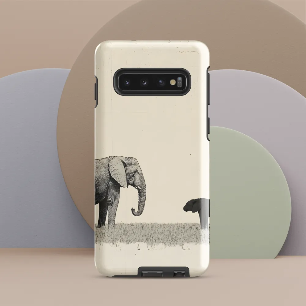 Contrasting Companions | Phone Case |  S10 | Tough Case | Glossy