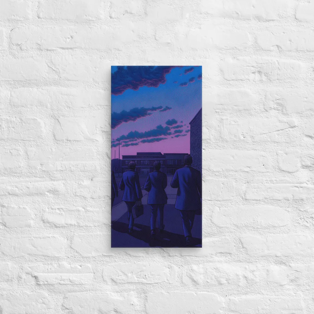 The Twilight Stroll | Canvas | 10″×20″