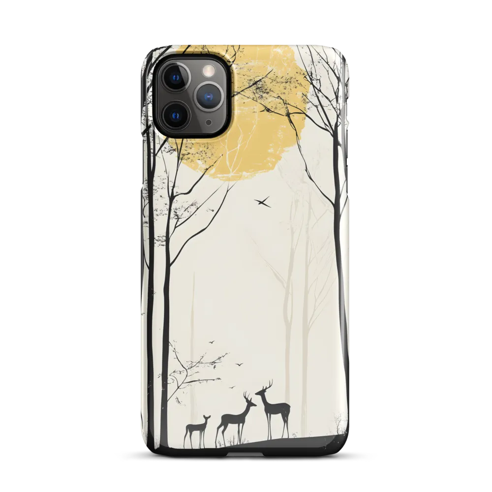 Silhouetted Serenity | Phone Case |  11 Pro Max | Snap Case | Glossy