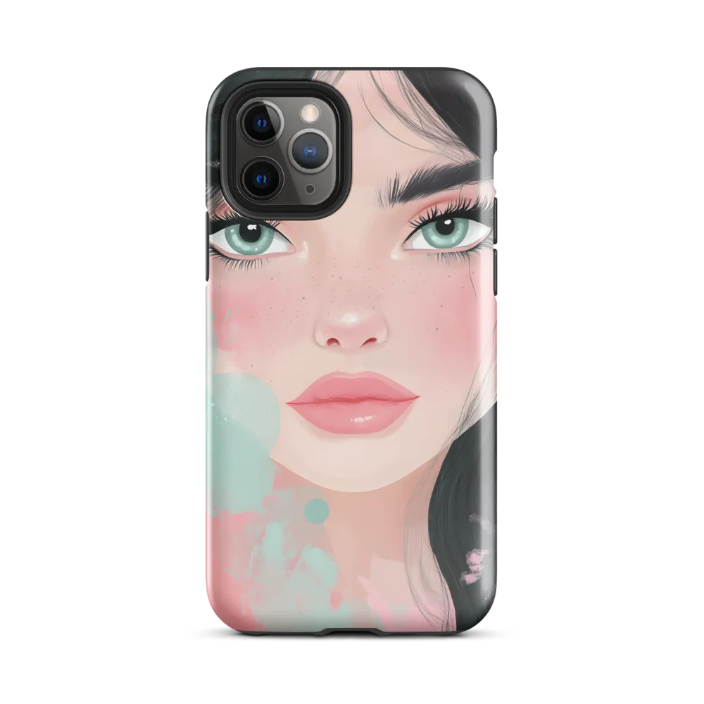 Dreamy Serenity: Portrait of a Young Woman