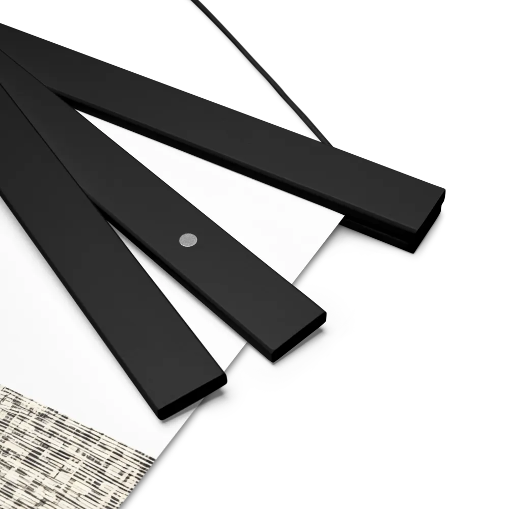 Urban Reflections: A Shopping Narrative | Poster With Black Wood Hanger | 18″×24″
