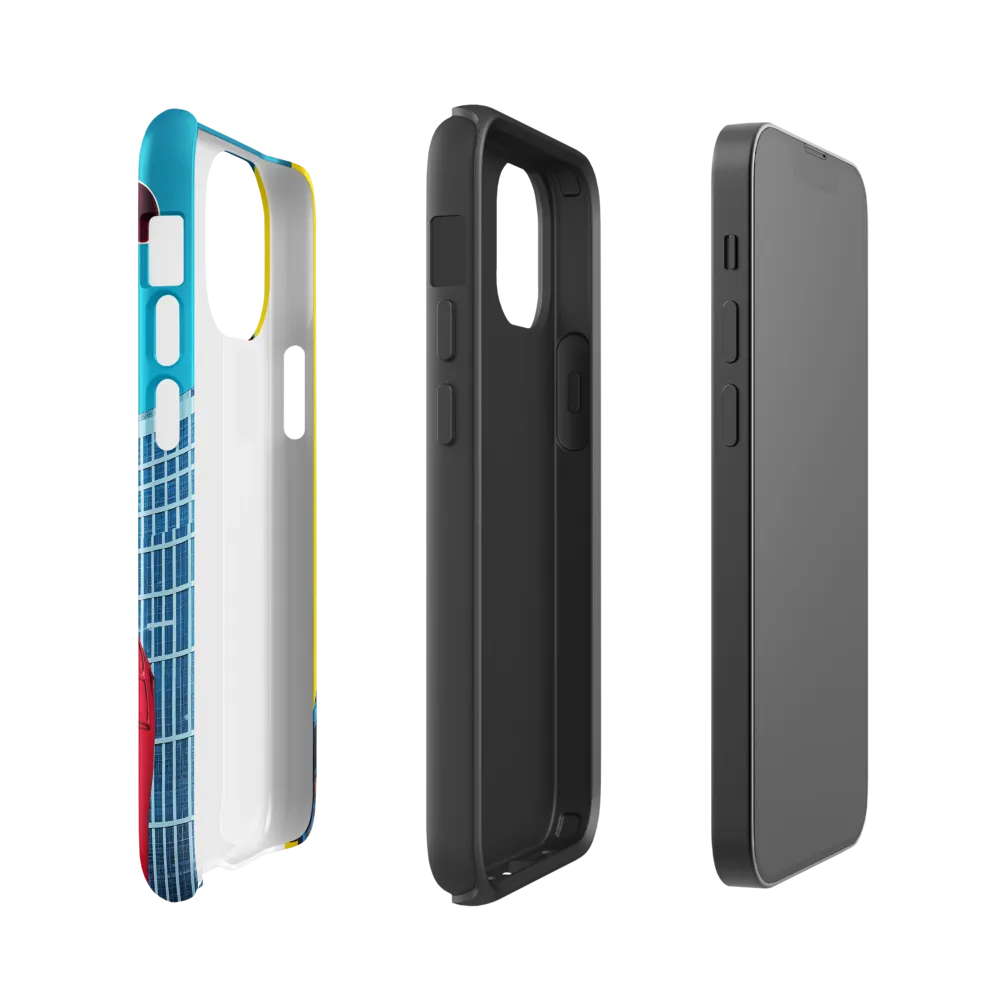 Urban Chic: A Bold Fashion Statement | Phone Case |  13 mini | Tough Case | Glossy