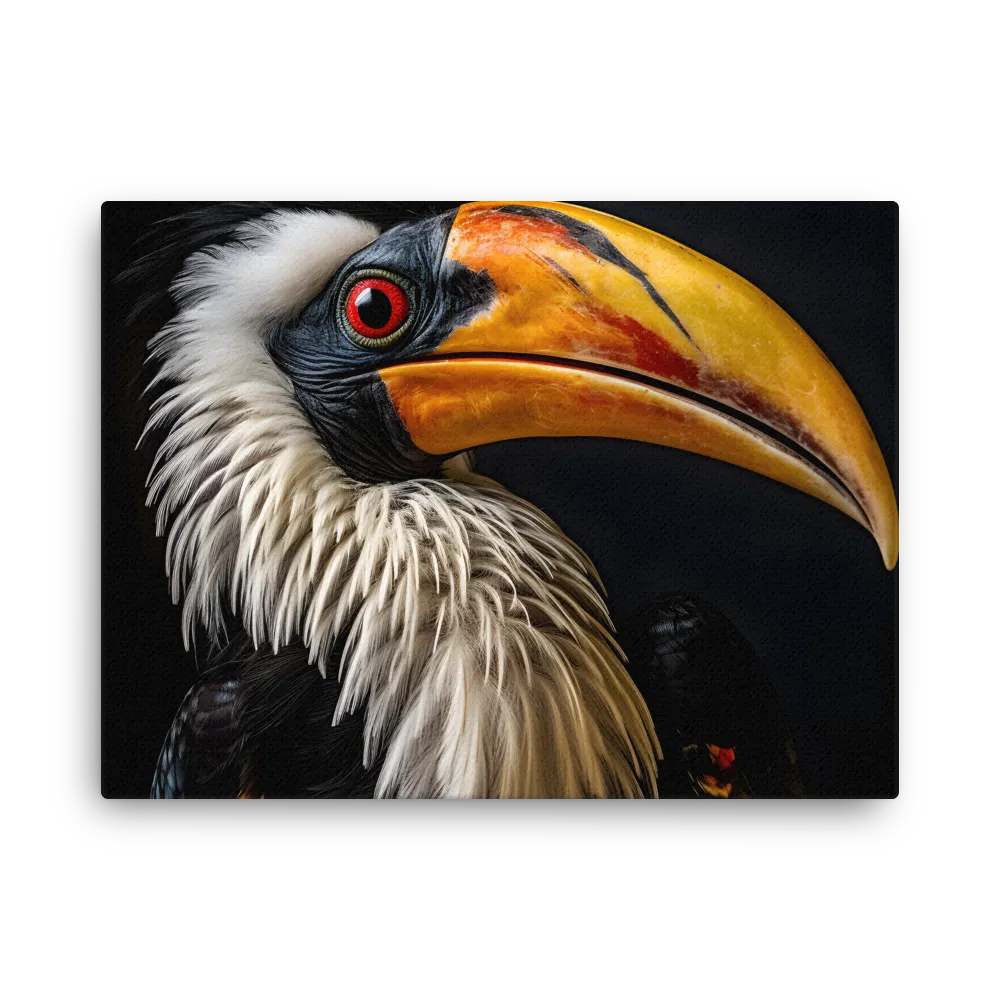 Majestic Hornbill Portrait