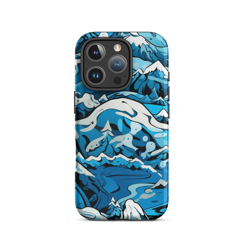 Frozen Harmony: A Blue Mountain Odyssey