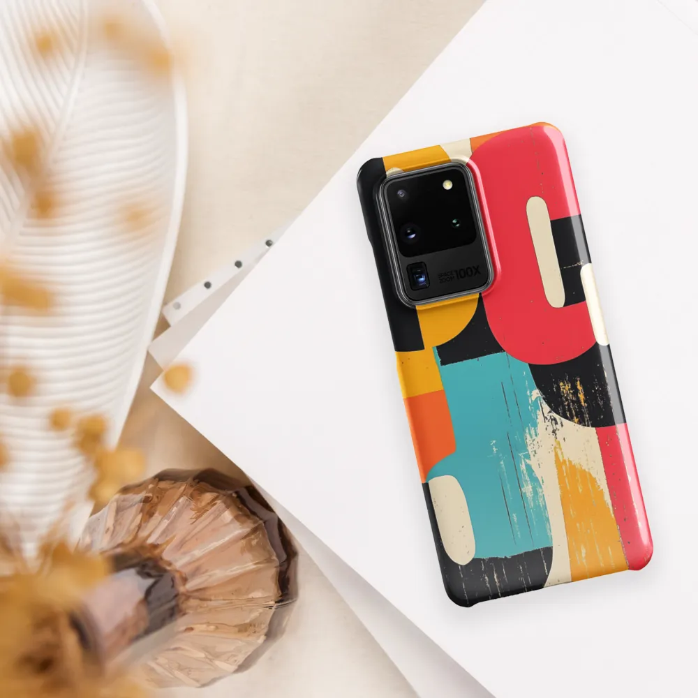 Colorful Curves: Numbers in Harmony | Phone Case |  S20 Ultra | Snap Case | Glossy