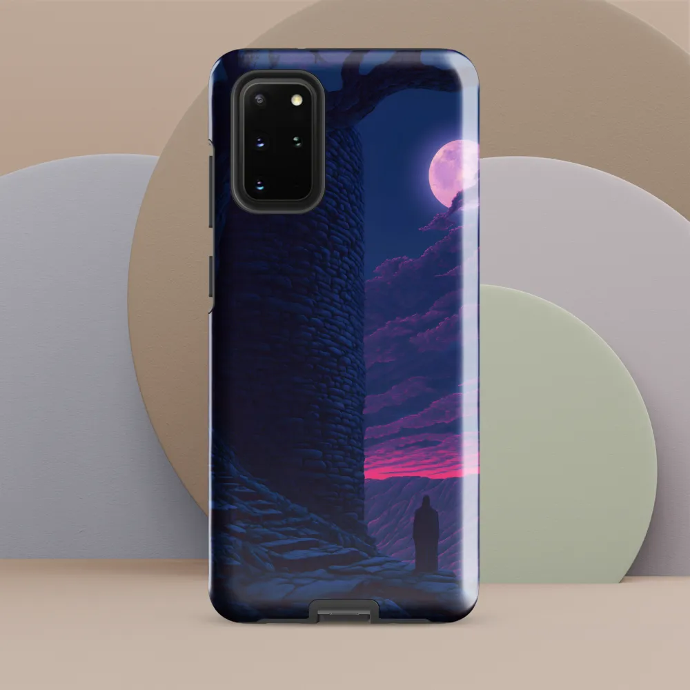 Moonlit Solitude | Phone Case |  S20 Plus | Tough Case | Glossy