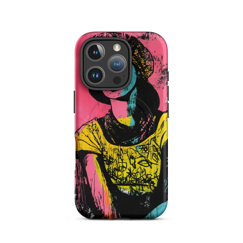 Urban Elegance: A Graffiti Portrait