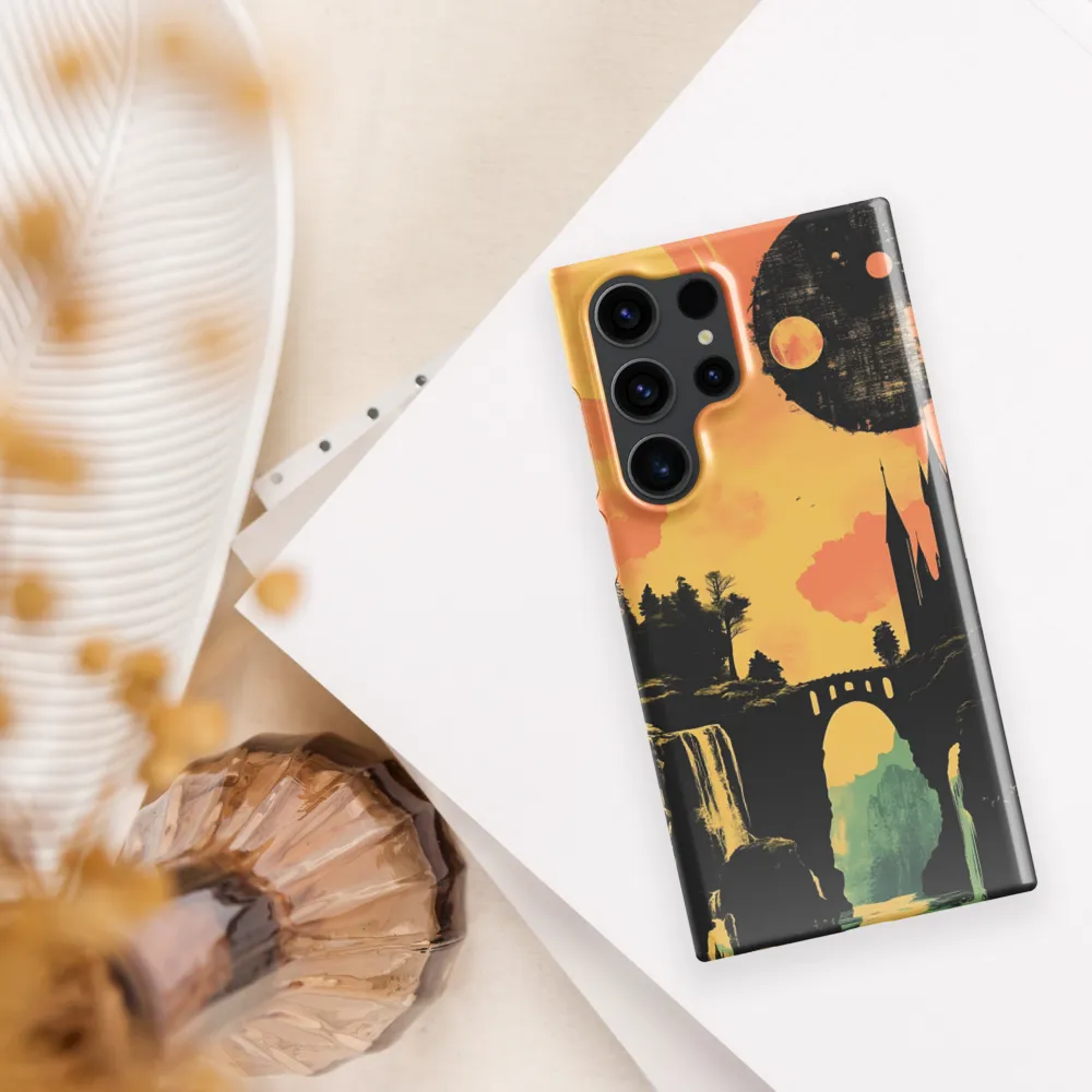 The Enchanted Bridge | Phone Case |  S23 Ultra | Snap Case | Glossy