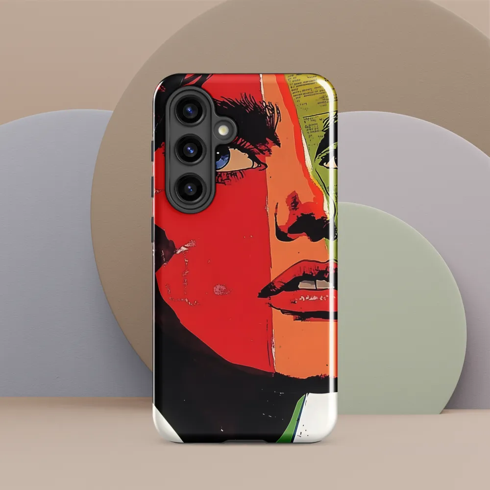 Vibrant Expressions: A Pop Art Portrait