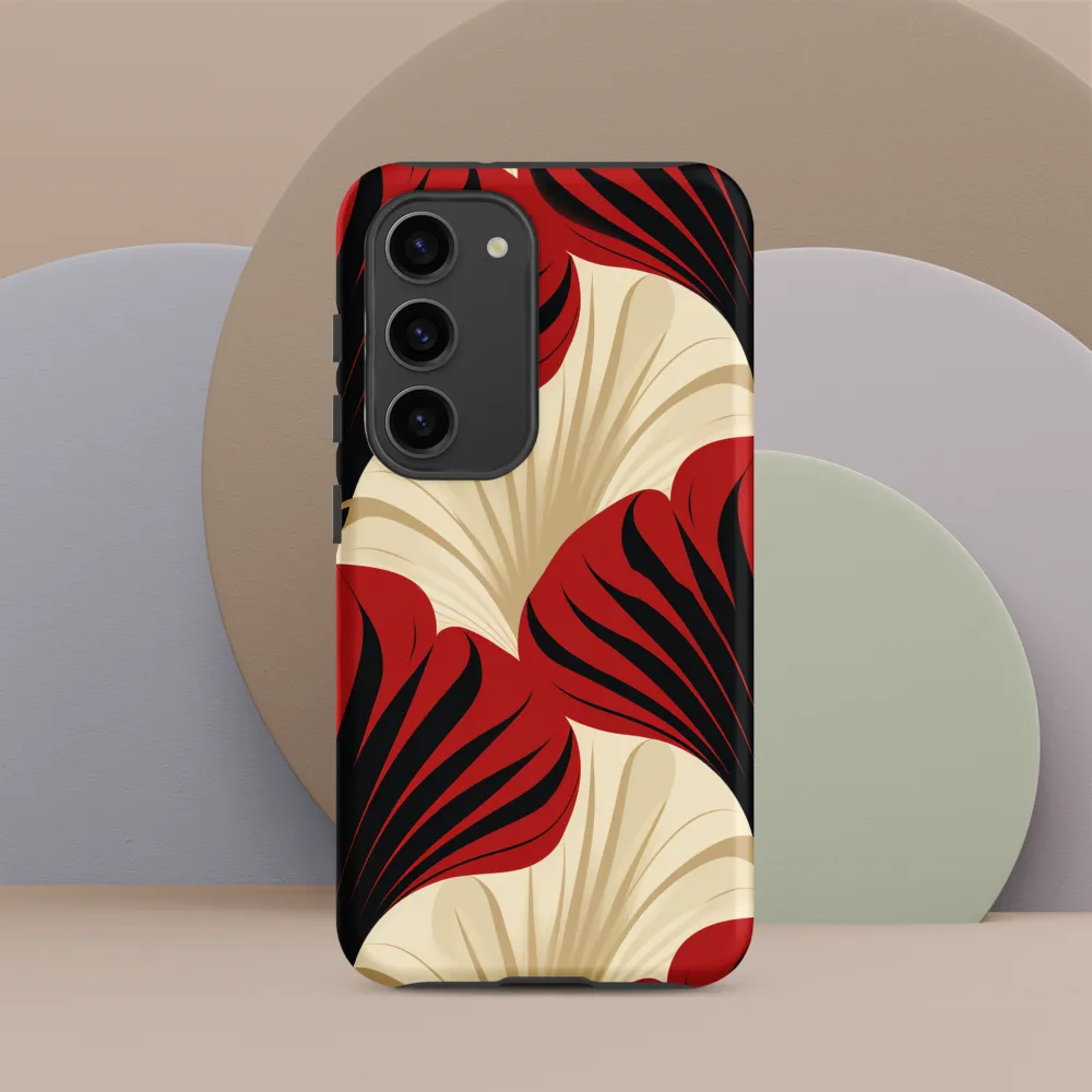 Elegance in Bloom: An Art Deco Floral Reverie