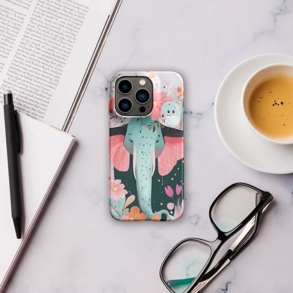 Whimsical Elephant in Bloom