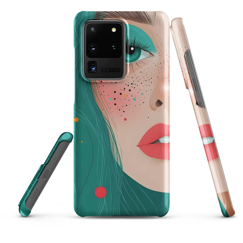 A Playful Portrait: Turquoise Temptation