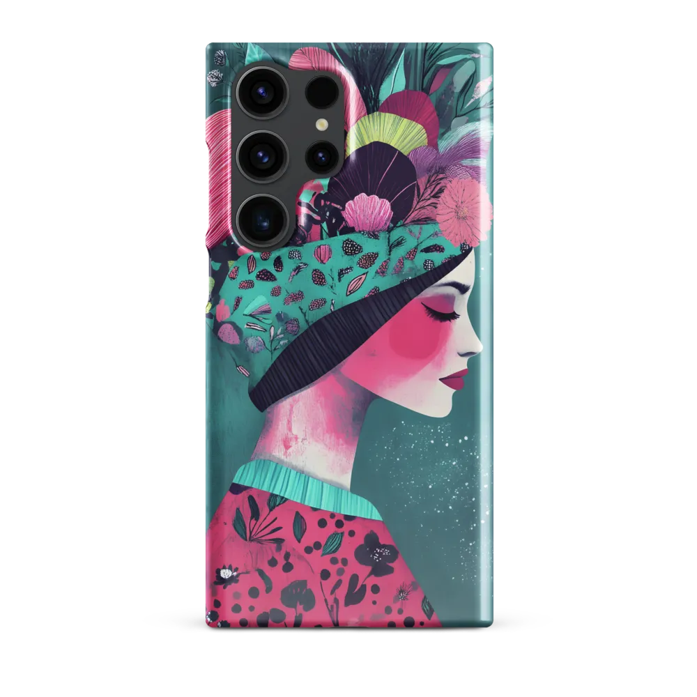 Whimsical Floral Portrait