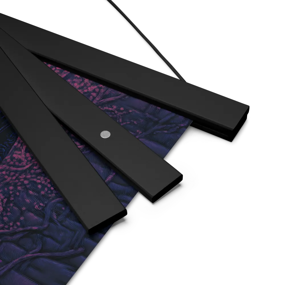 Veil of Enigma | Poster With Black Wood Hanger | 10″×10″