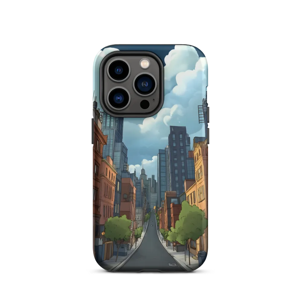 Urban Serenity: A Digital Cityscape