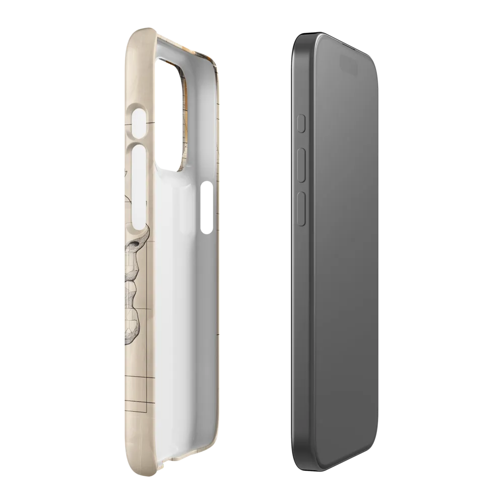 Geometric Reverie | Phone Case |  15 Pro | Snap Case | Glossy