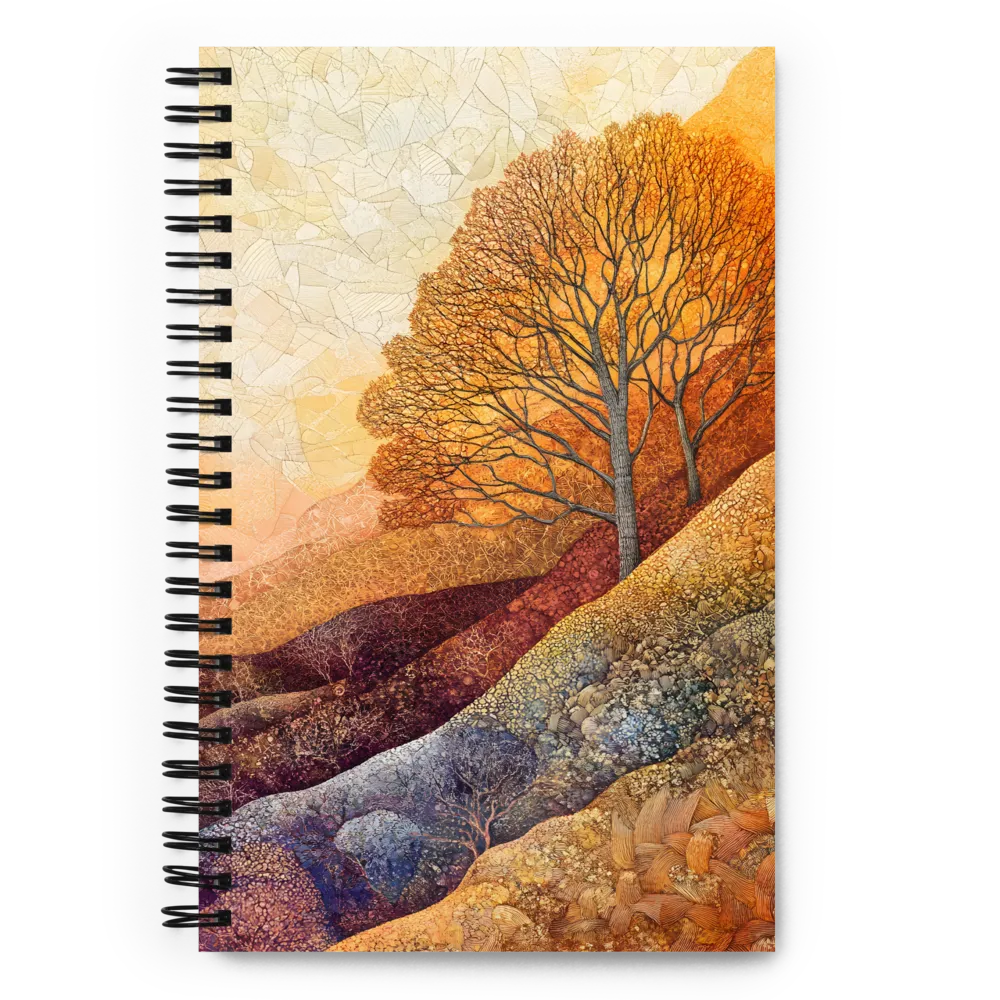 Ember Hills at Dusk | Spiral Notebook