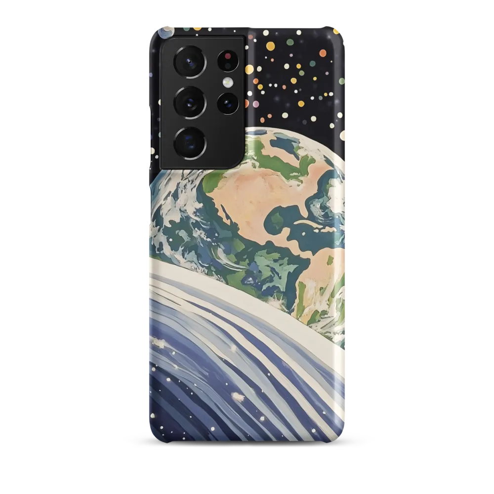 Celestial View: A Surreal Journey Through Space