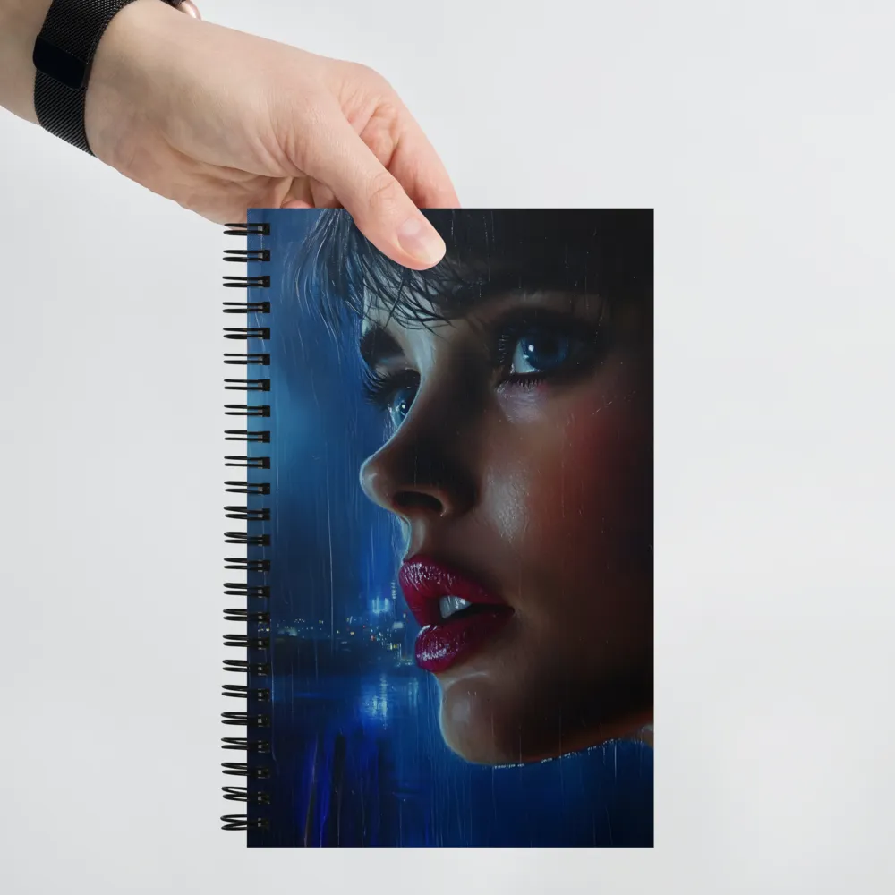 Reflections of Intensity | Spiral Notebook